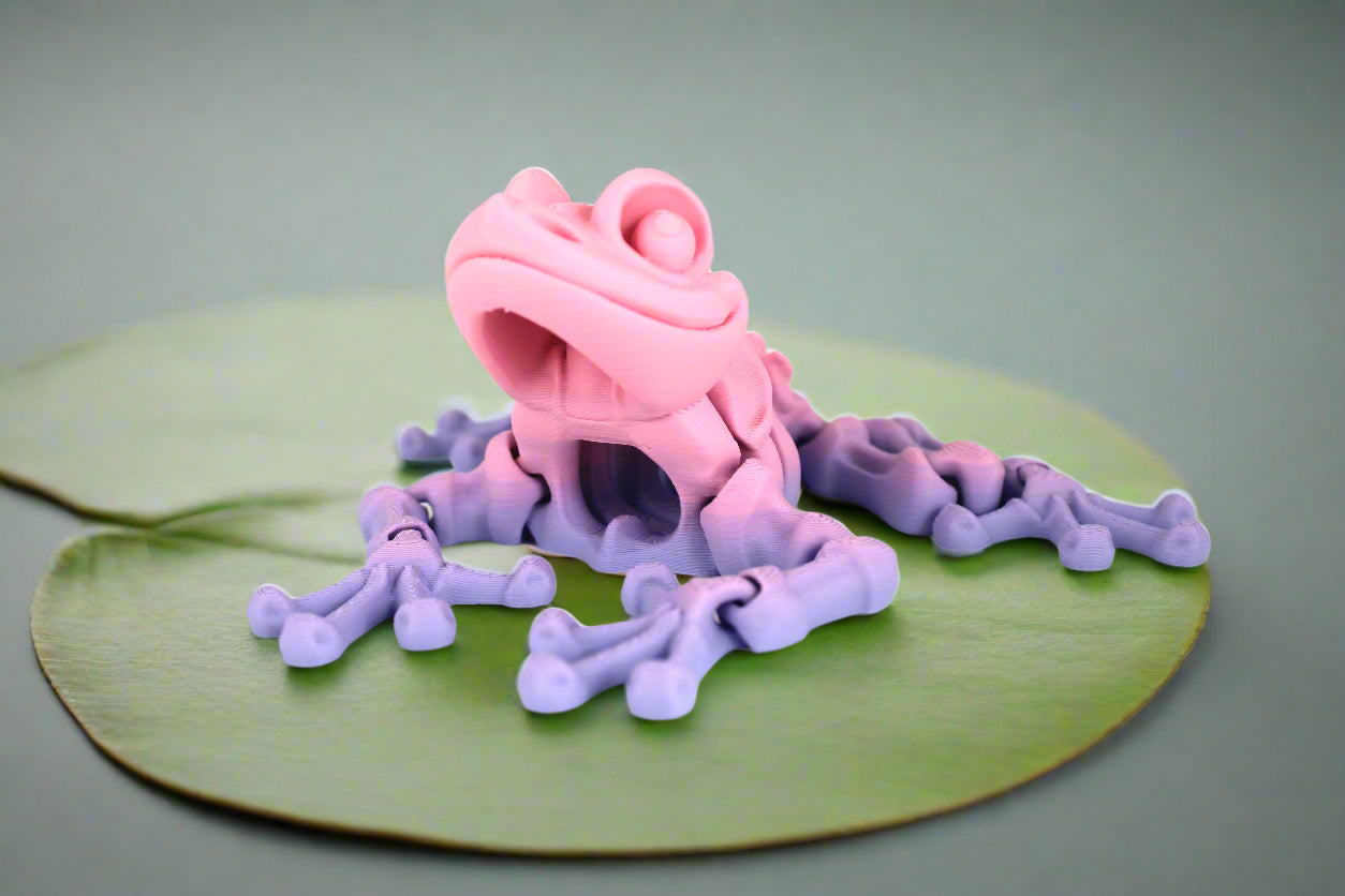 Articulating Skeleton Frogs Multiple Colors to Choose From