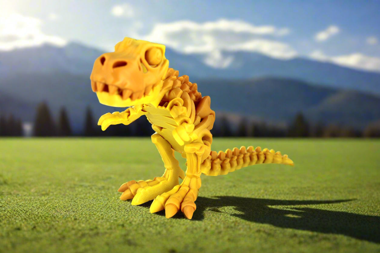 Articulated Skeleton T-Rex Multiple Colors to Choose From