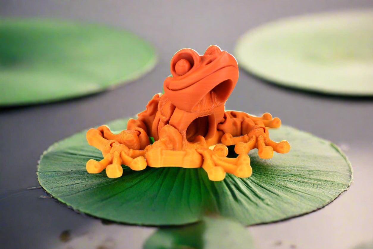Articulating Skeleton Frogs Multiple Colors to Choose From