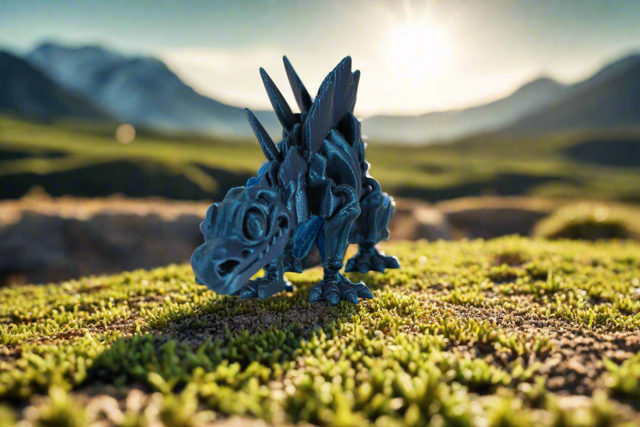 Articulating Skeleton Stegosaurus Multiple Colors to Choose From
