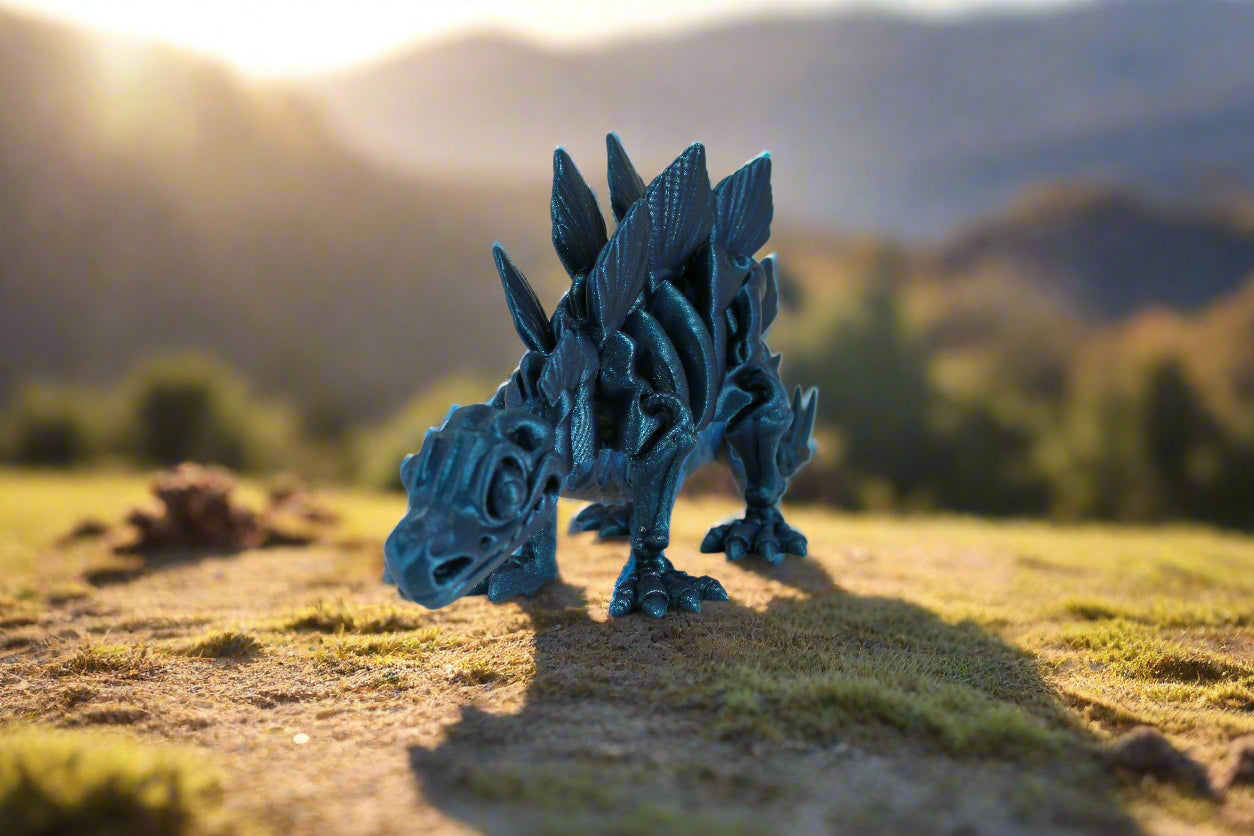 Articulating Skeleton Stegosaurus Multiple Colors to Choose From