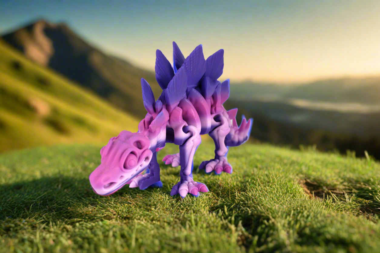 Articulating Skeleton Stegosaurus Multiple Colors to Choose From