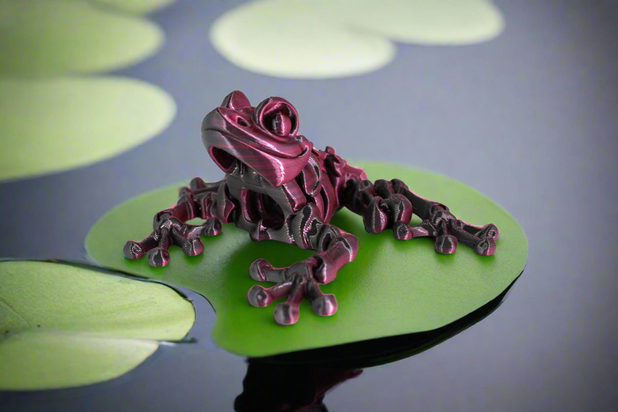 Articulating Skeleton Frogs Multiple Colors to Choose From