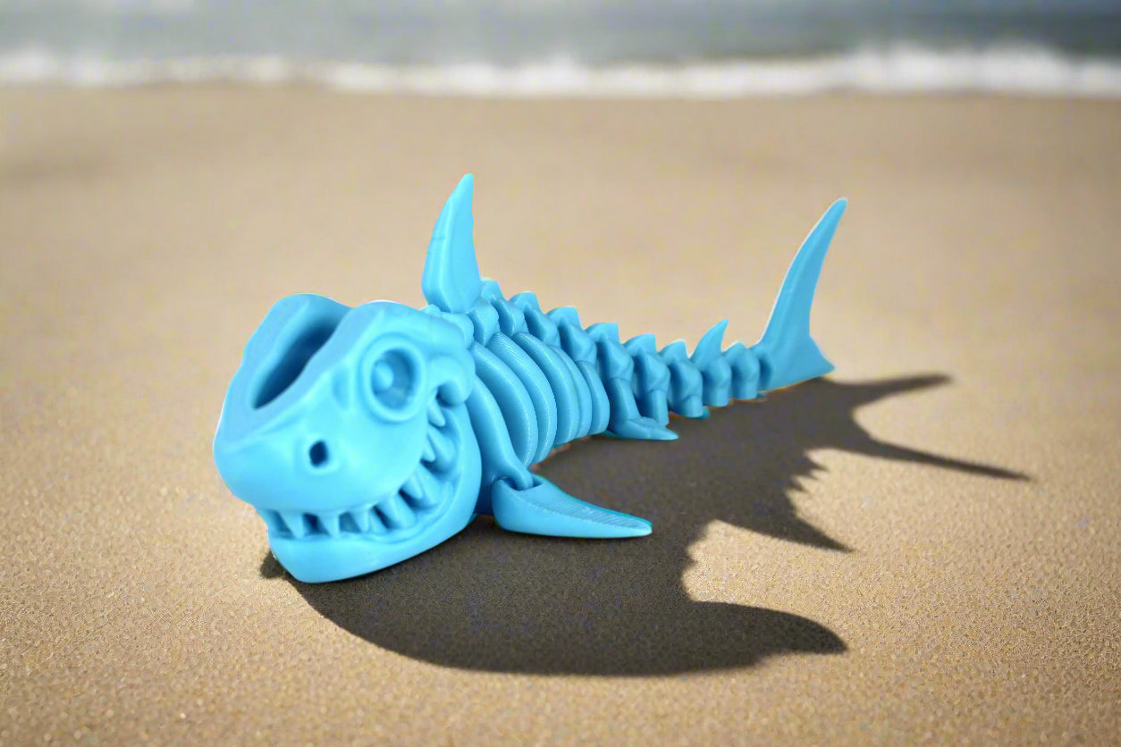 Articulated Skeleton Shark Multiple Colors to Choose From