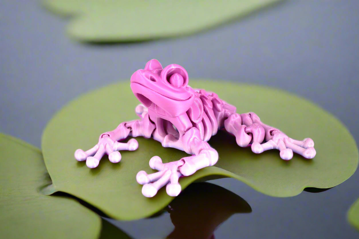 Articulating Skeleton Frogs Multiple Colors to Choose From