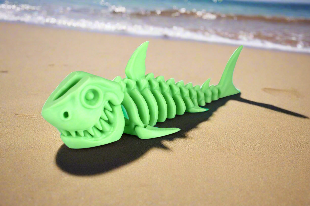 Articulated Skeleton Shark Multiple Colors to Choose From