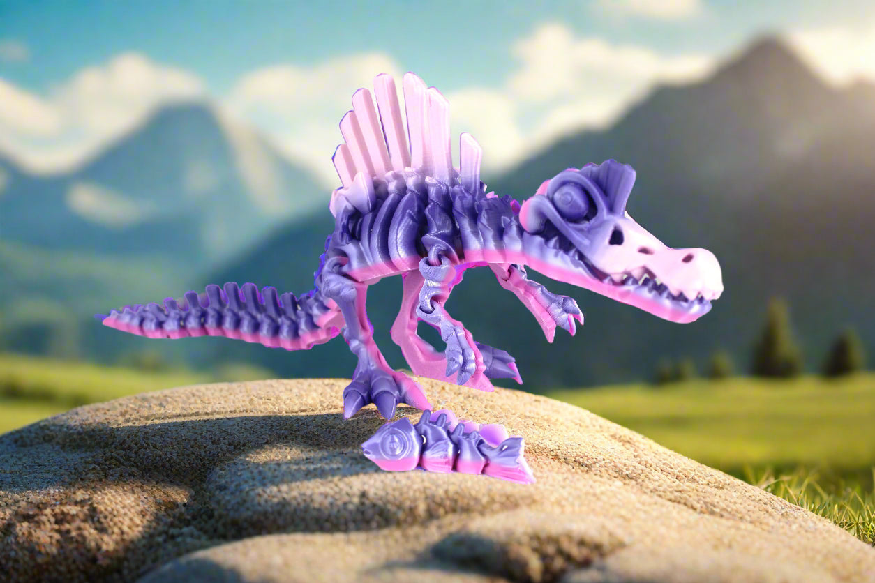 Articulating Skeleton Spinosaurus Multiple Colors to Choose From