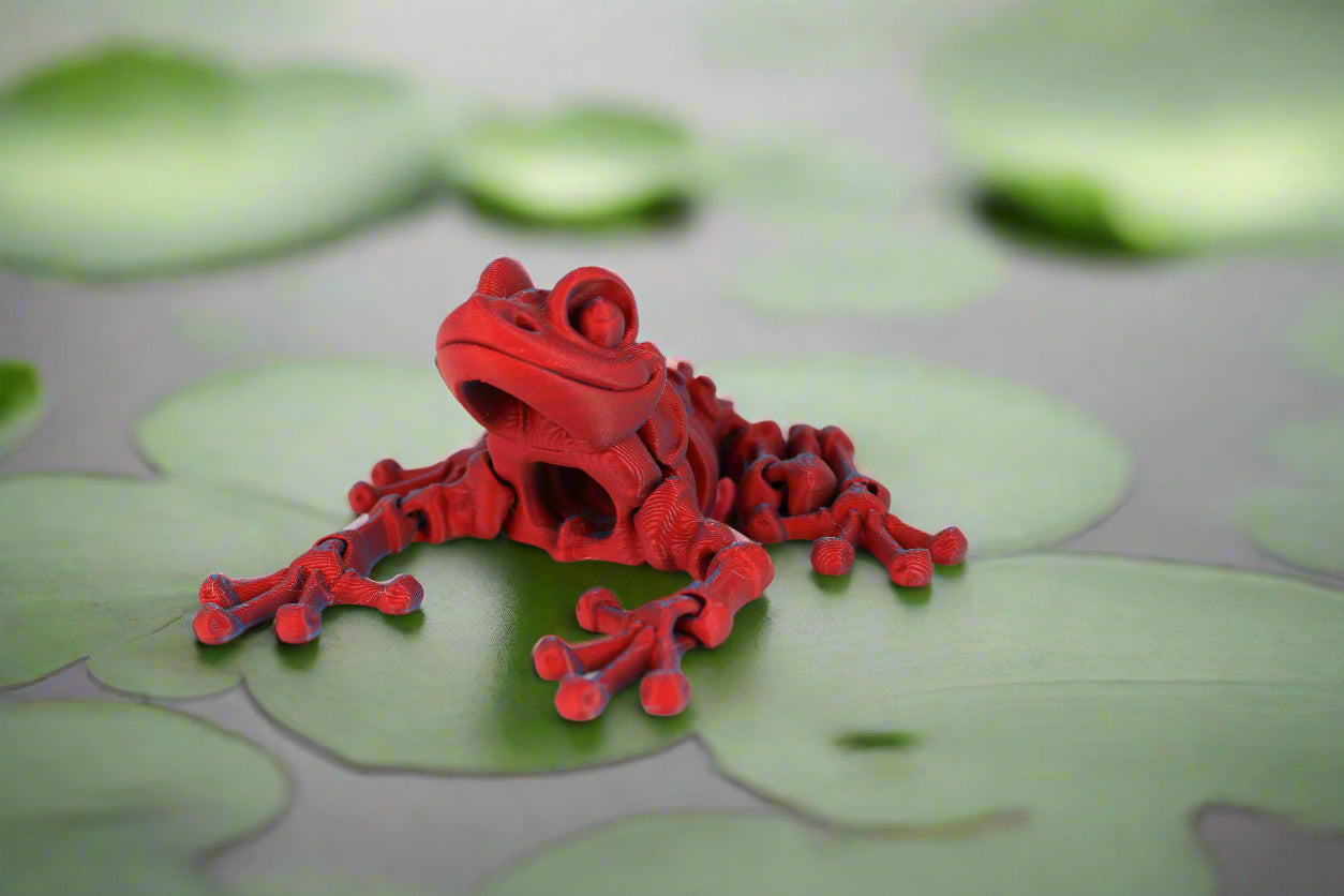 Articulating Skeleton Frogs Multiple Colors to Choose From