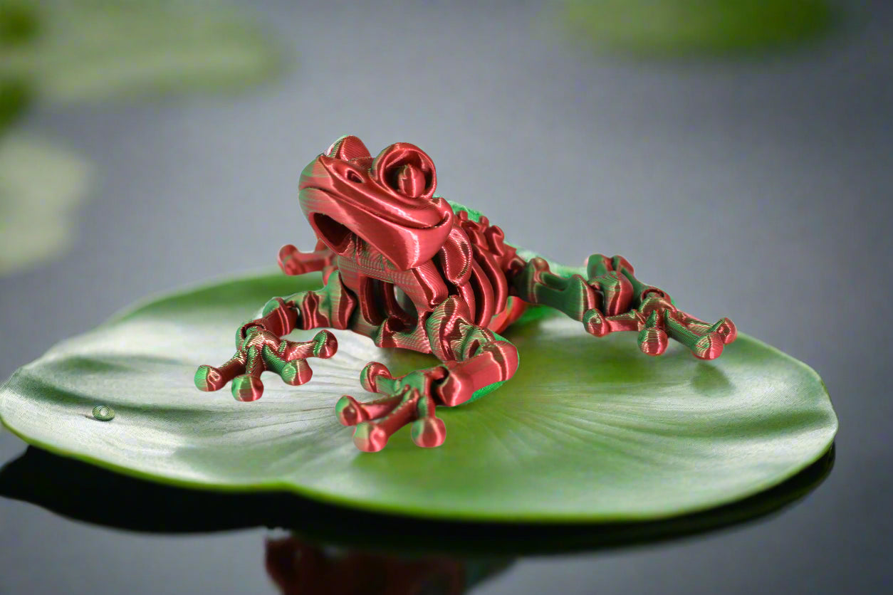Articulating Skeleton Frogs Multiple Colors to Choose From