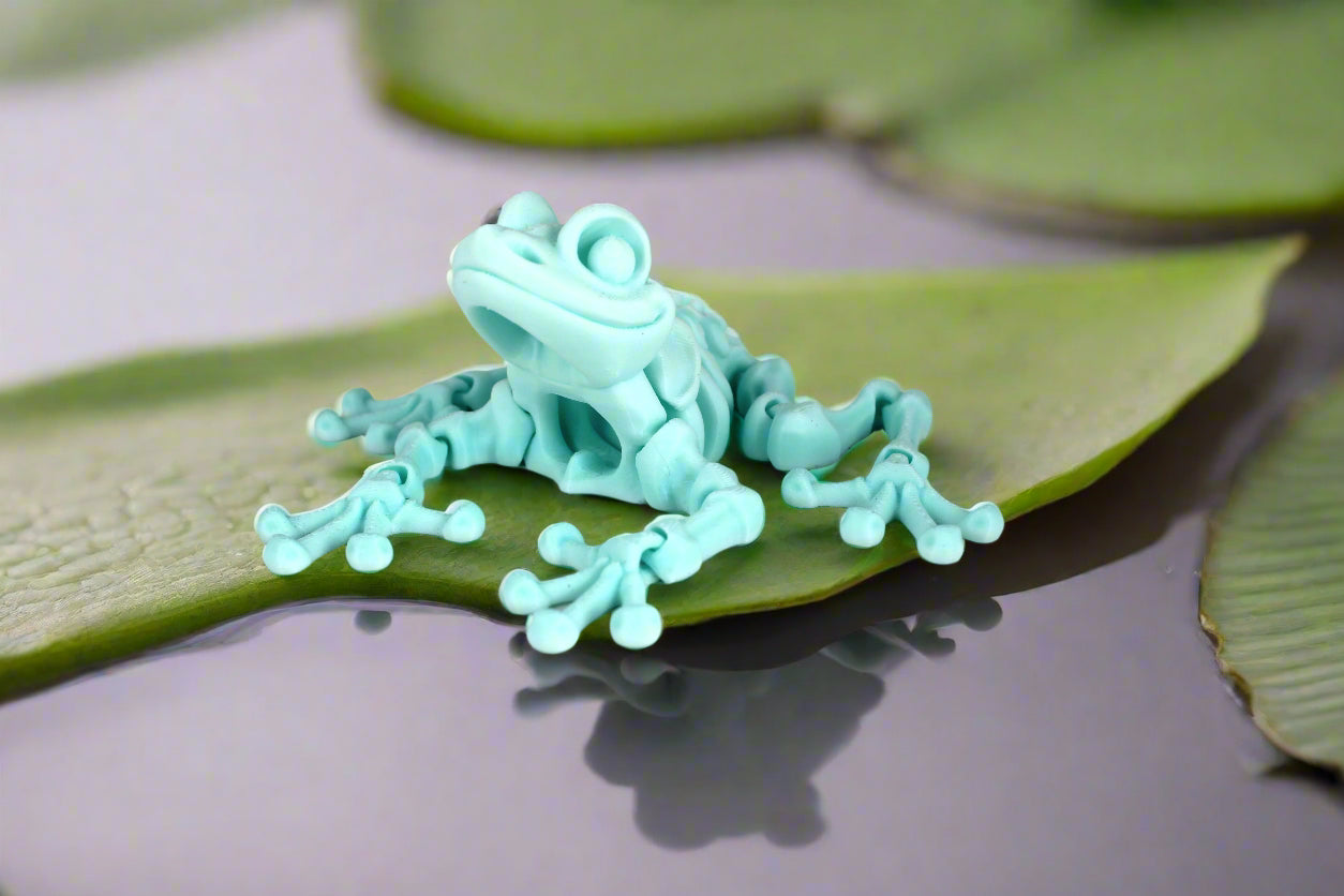 Articulating Skeleton Frogs Multiple Colors to Choose From