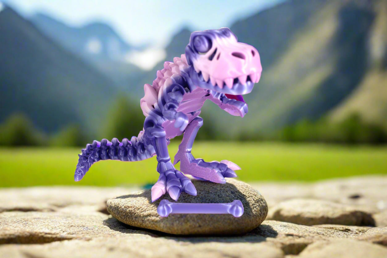 Articulated Skeleton T-Rex Multiple Colors to Choose From