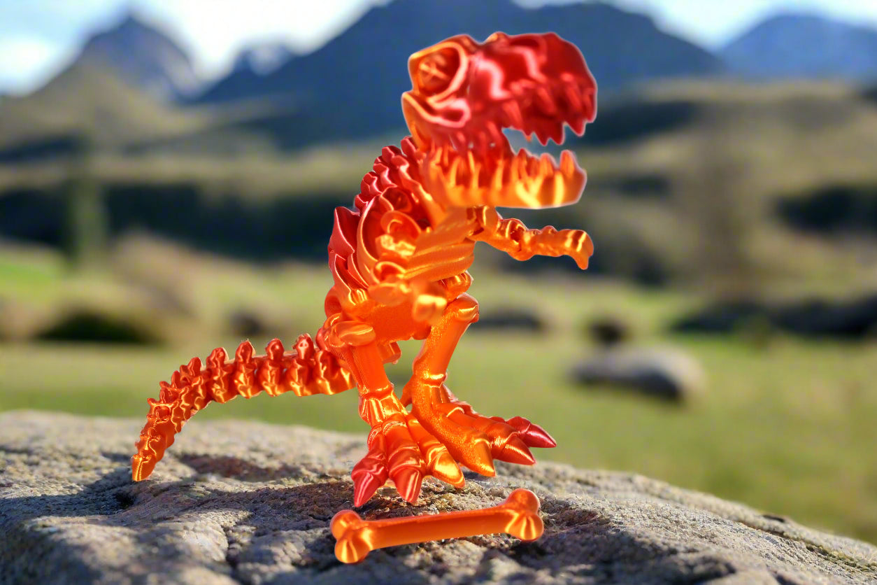Articulated Skeleton T-Rex Multiple Colors to Choose From