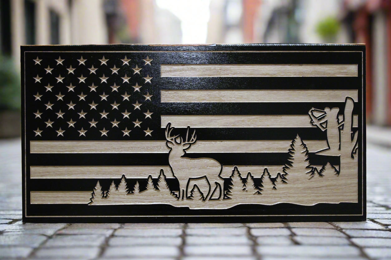 Small Bow Hunting Flag