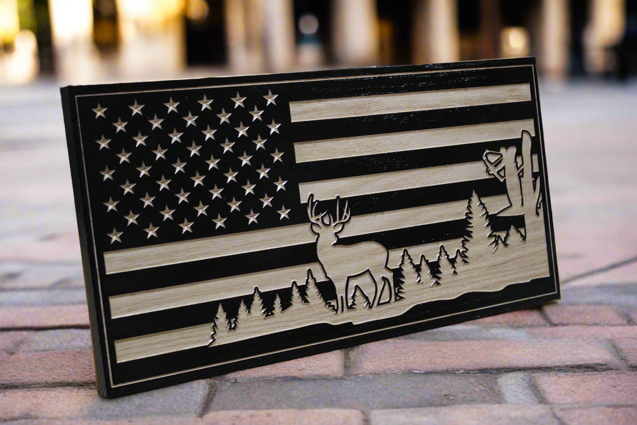 Small Bow Hunting Flag