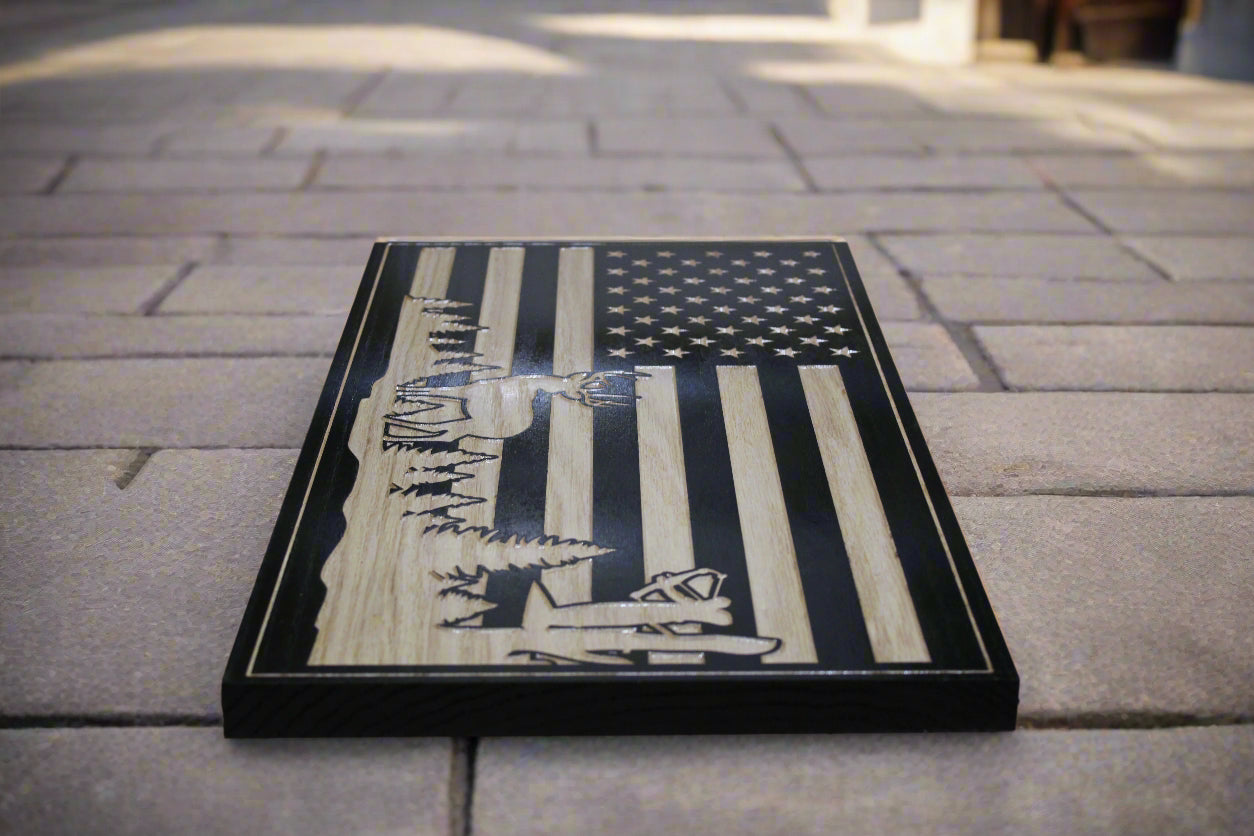 Small Bow Hunting Flag