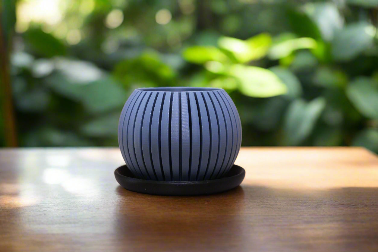 Beautiful Nimbus Planter with Plate