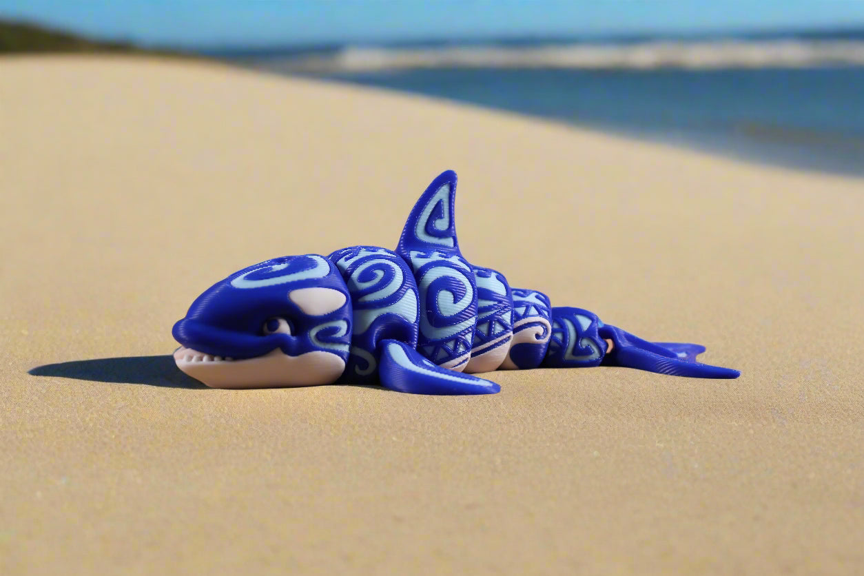 3d printed orca whale