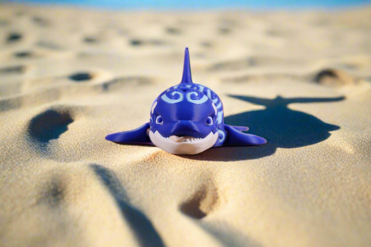 3d printed orca whale