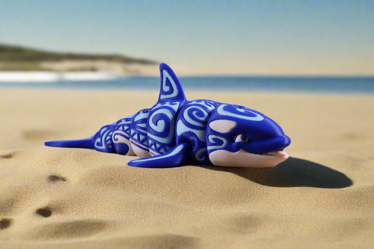 3d printed orca whale