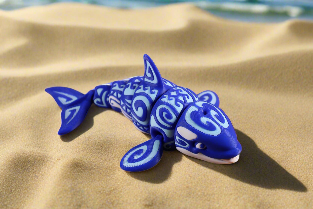3d printed orca whale