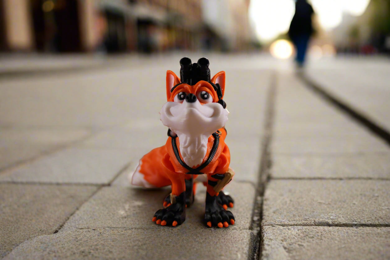 3d printed flexi fox