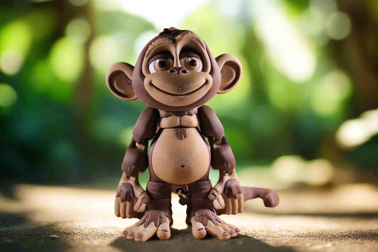3d printed monkey