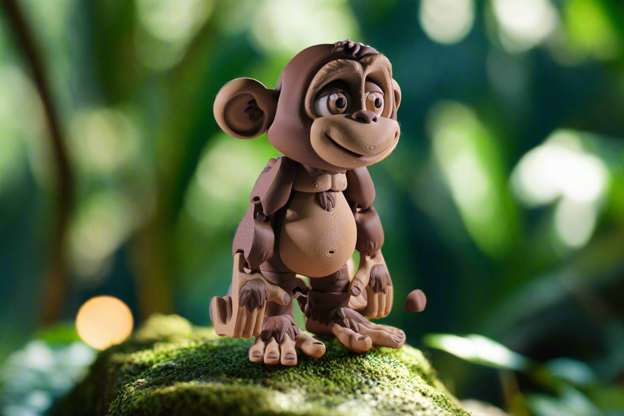 3d printed monkey