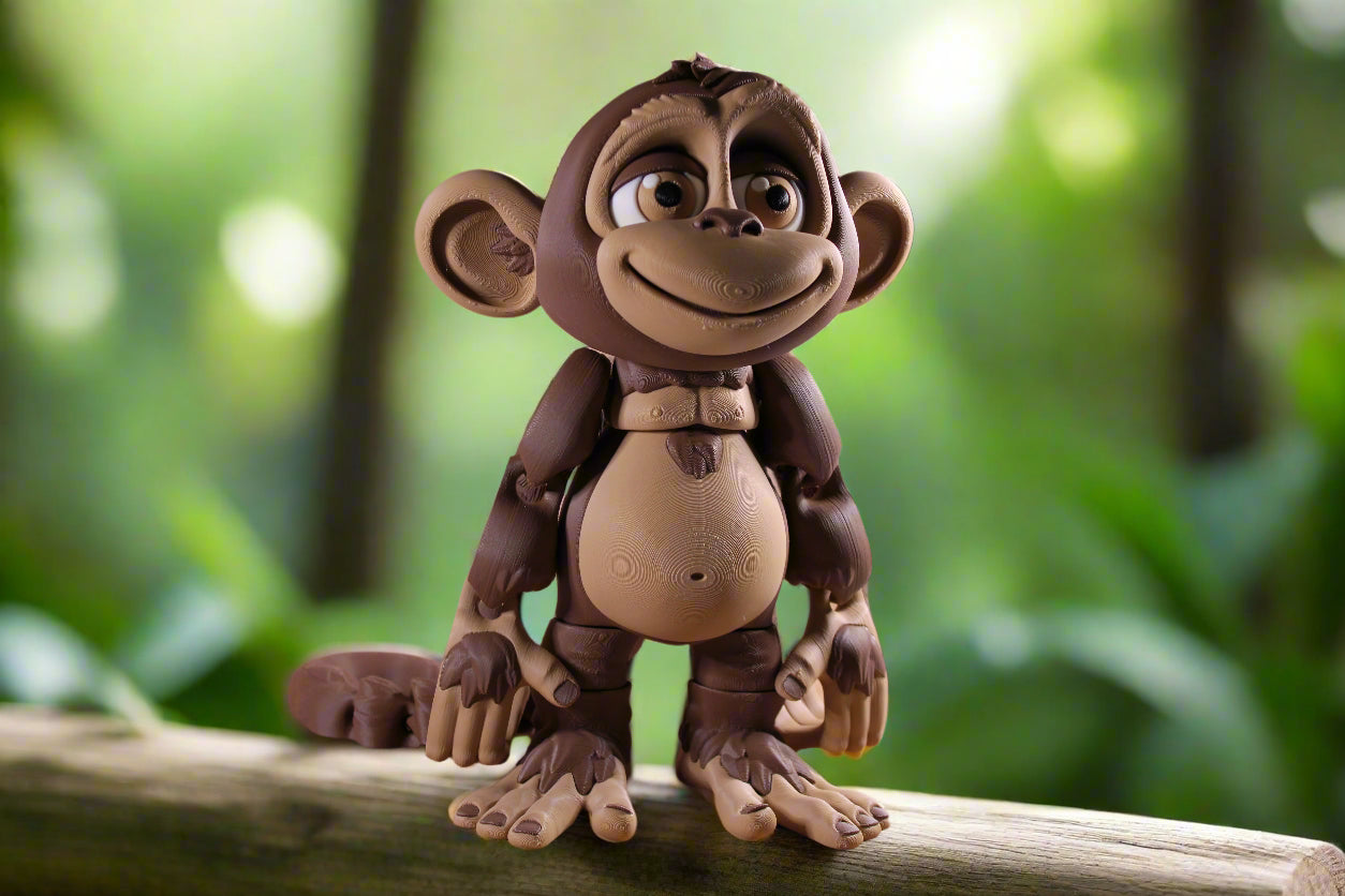 3d printed monkey