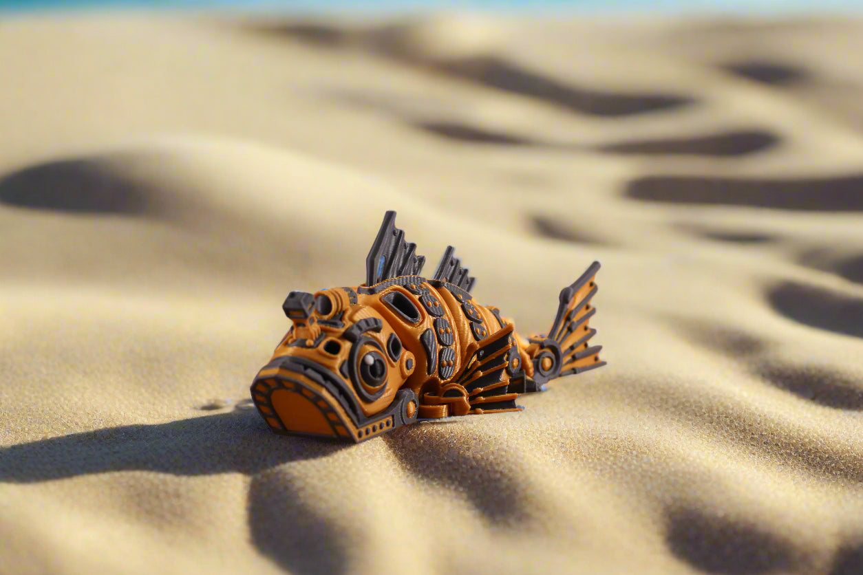 3d printed cyber fish