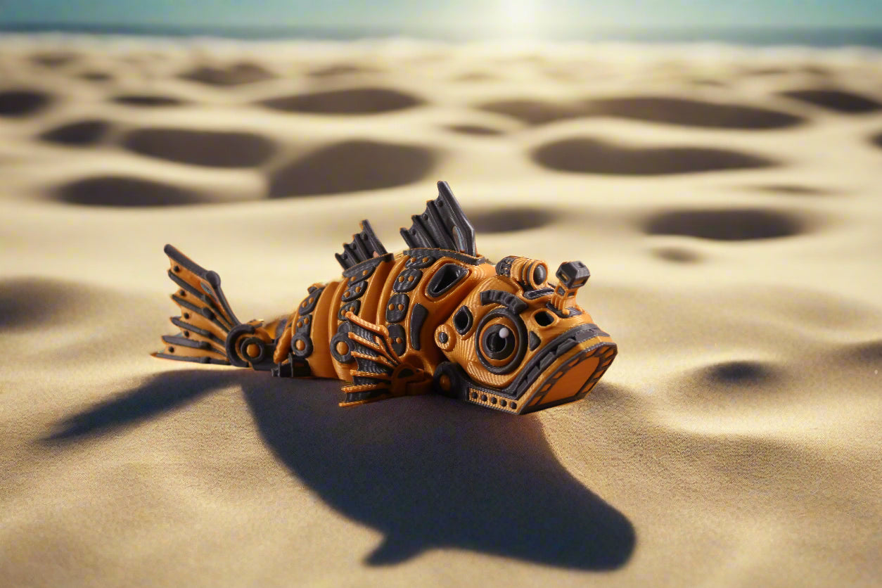 3d printed cyber fish