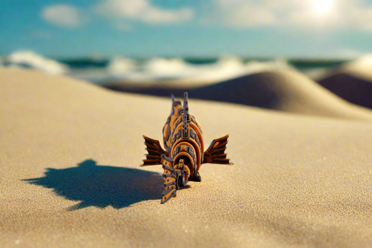 3d printed cyber fish