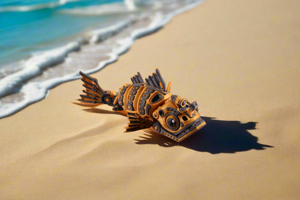 3d printed cyber fish