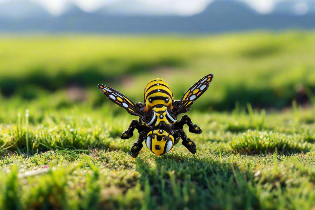 3 printed cyber bee