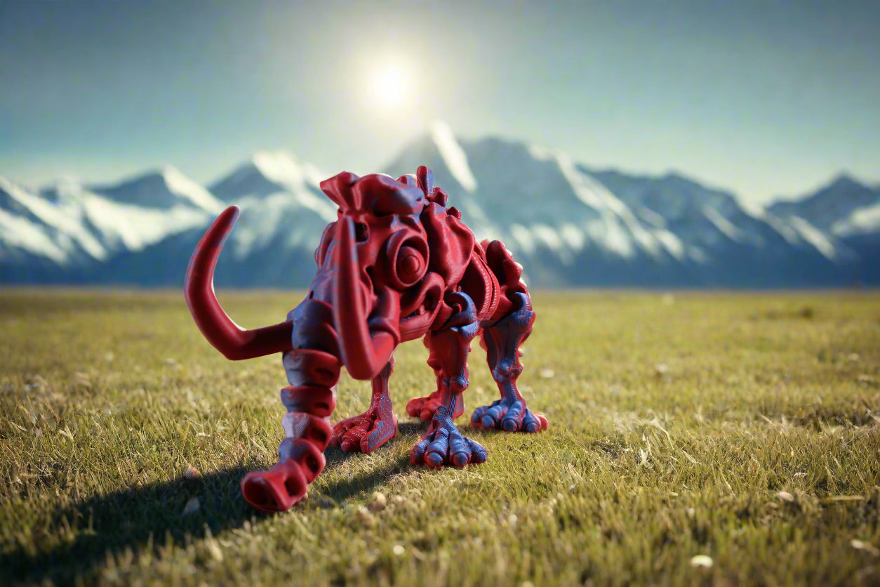 3d printed mammoth