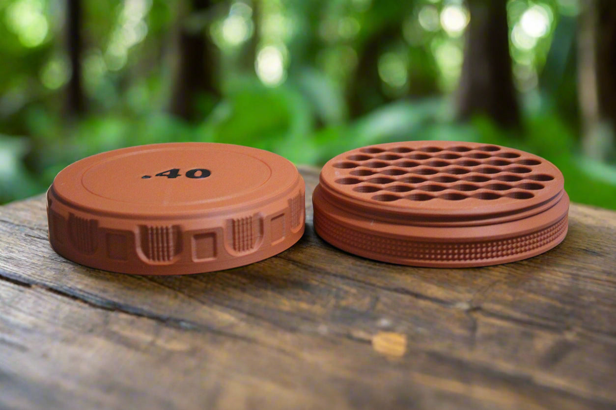 Customizable and Stackable .40 Caliber Ammo Container Proudly Made in America