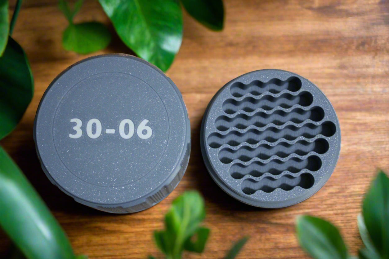 Customizable and Stackable 30-06 Ammo Container Proudly Made in America