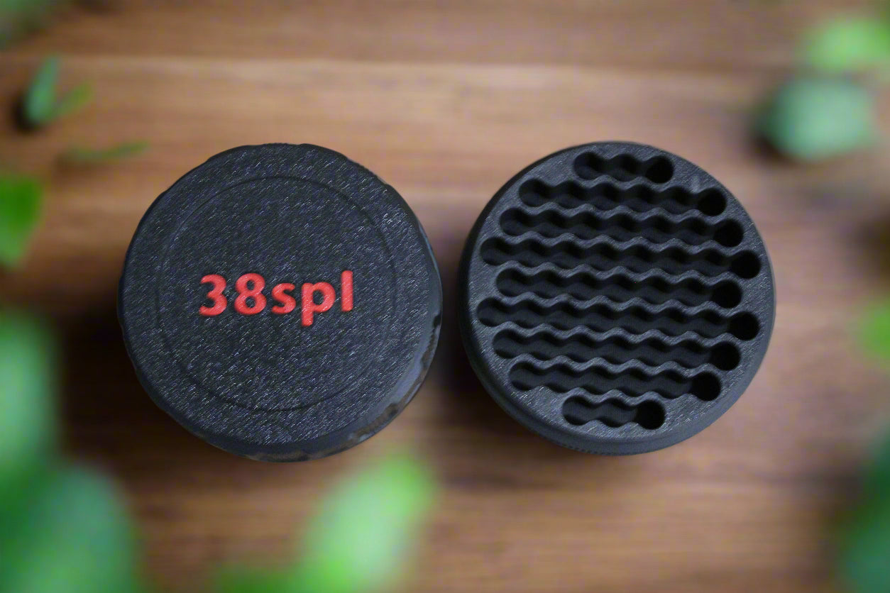 Customizable and Stackable 38SPL Ammo Container Proudly Made in America