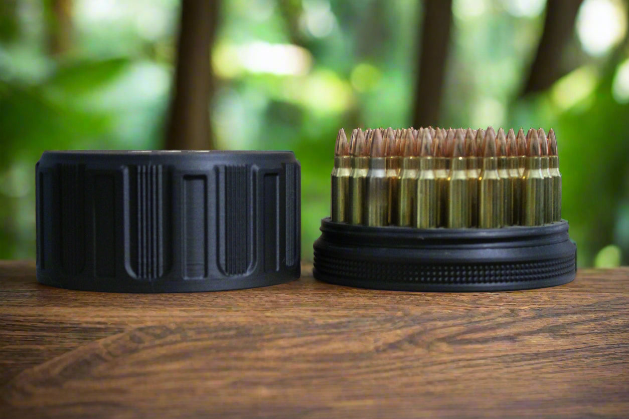 Customizable and Stackable 223 Ammo Container Proudly Made in America