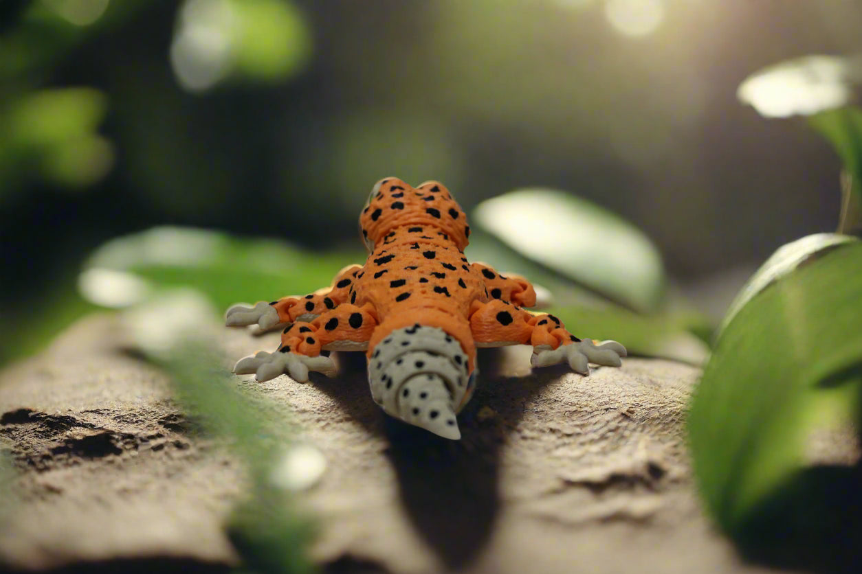 3d printed leopard gecko