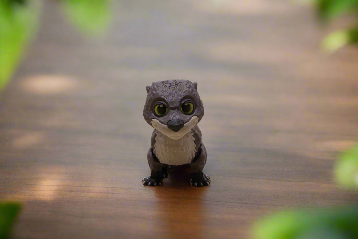 3 printed otter