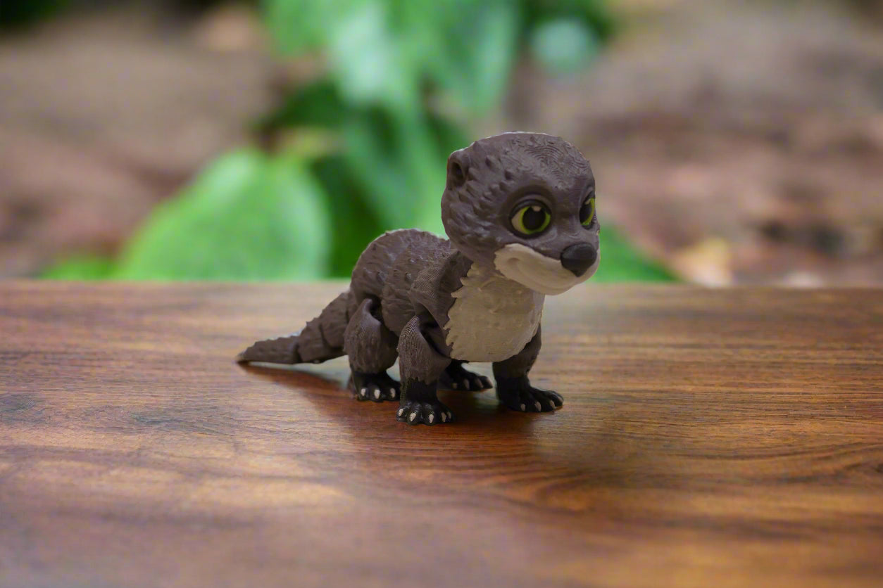 3 printed otter