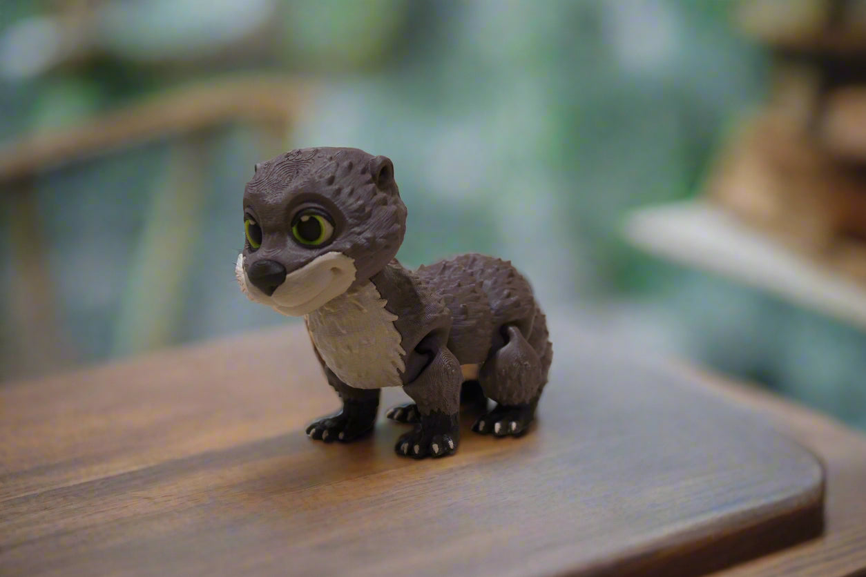 3 printed otter