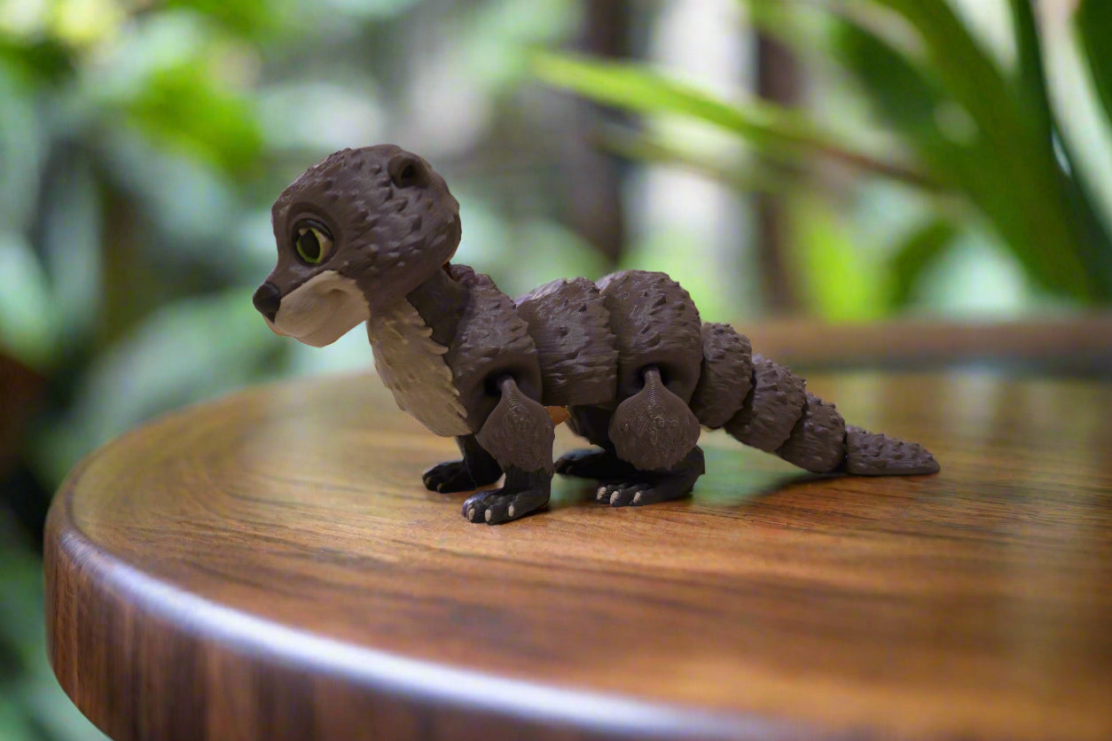 3 printed otter