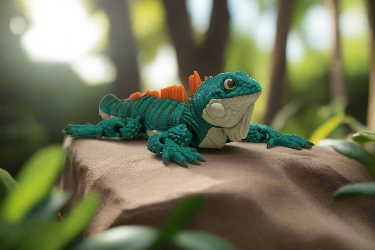 3d printed Iguana