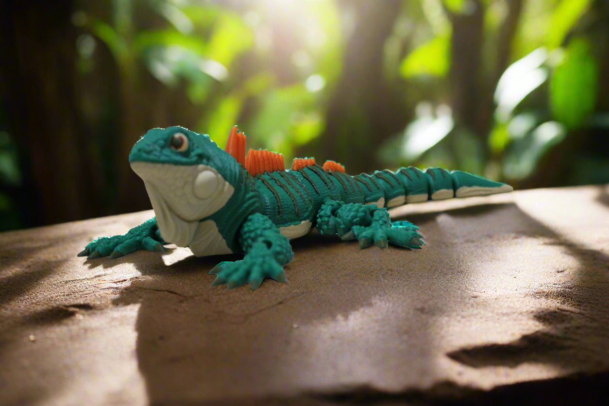 3d printed Iguana