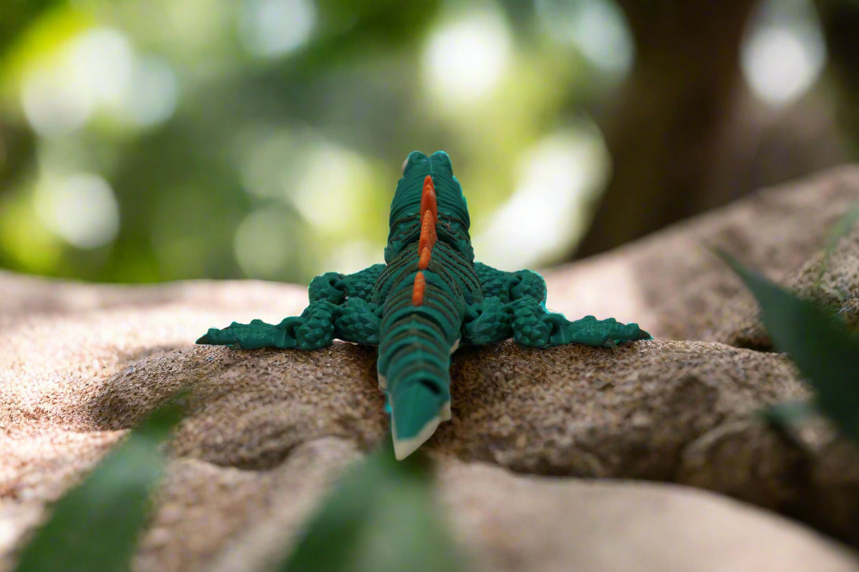 3d printed Iguana