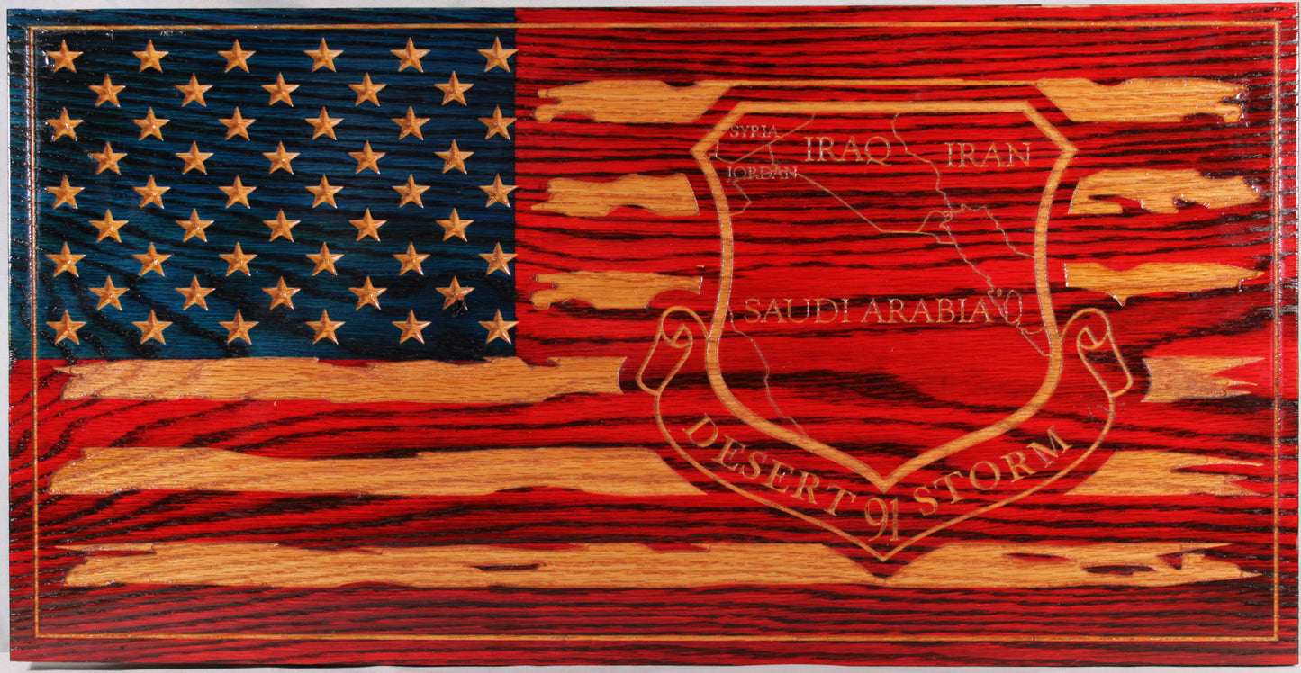 Iraq Desert Storm Flag