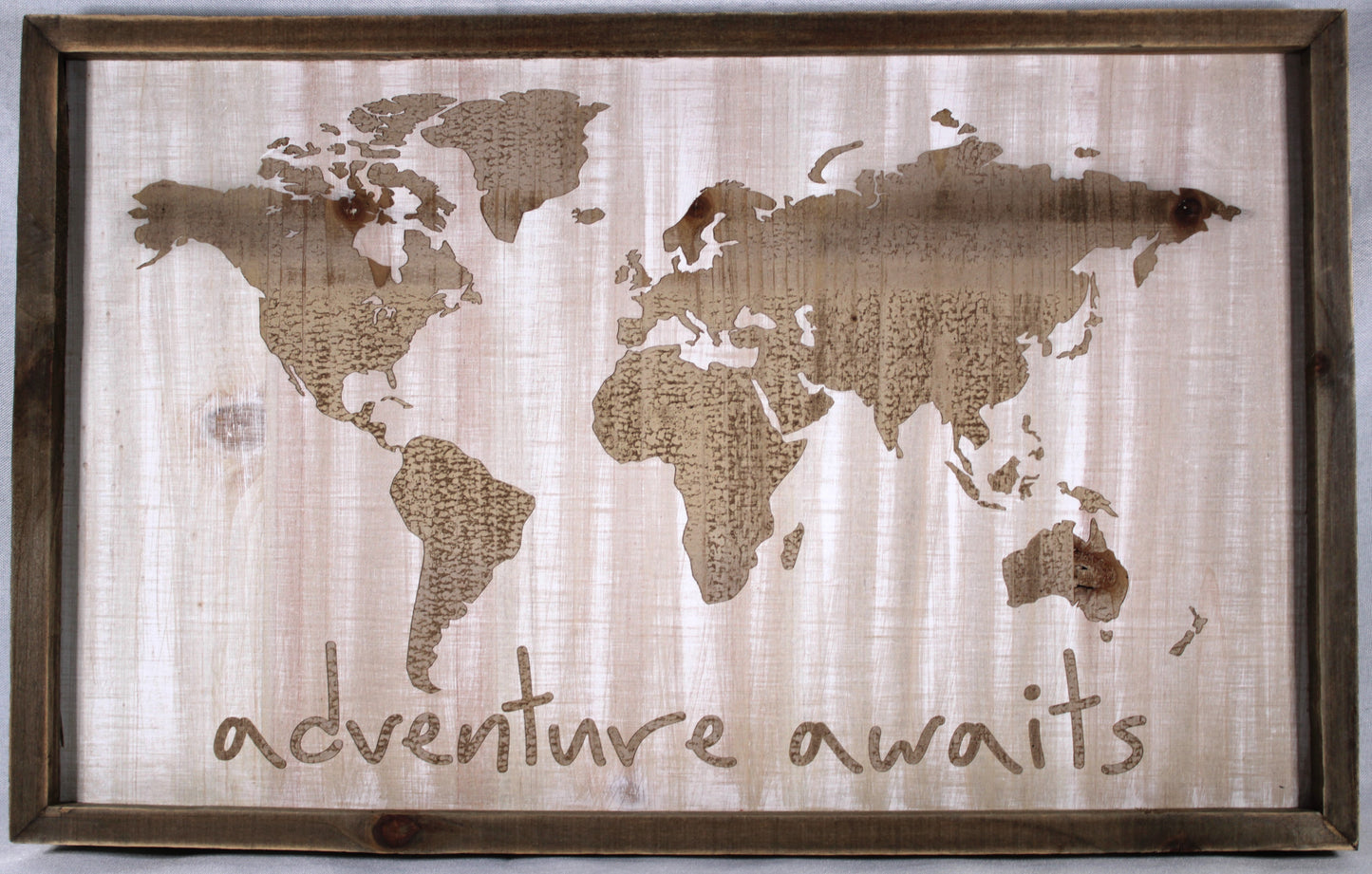 Adventure Awaits Wall Sign