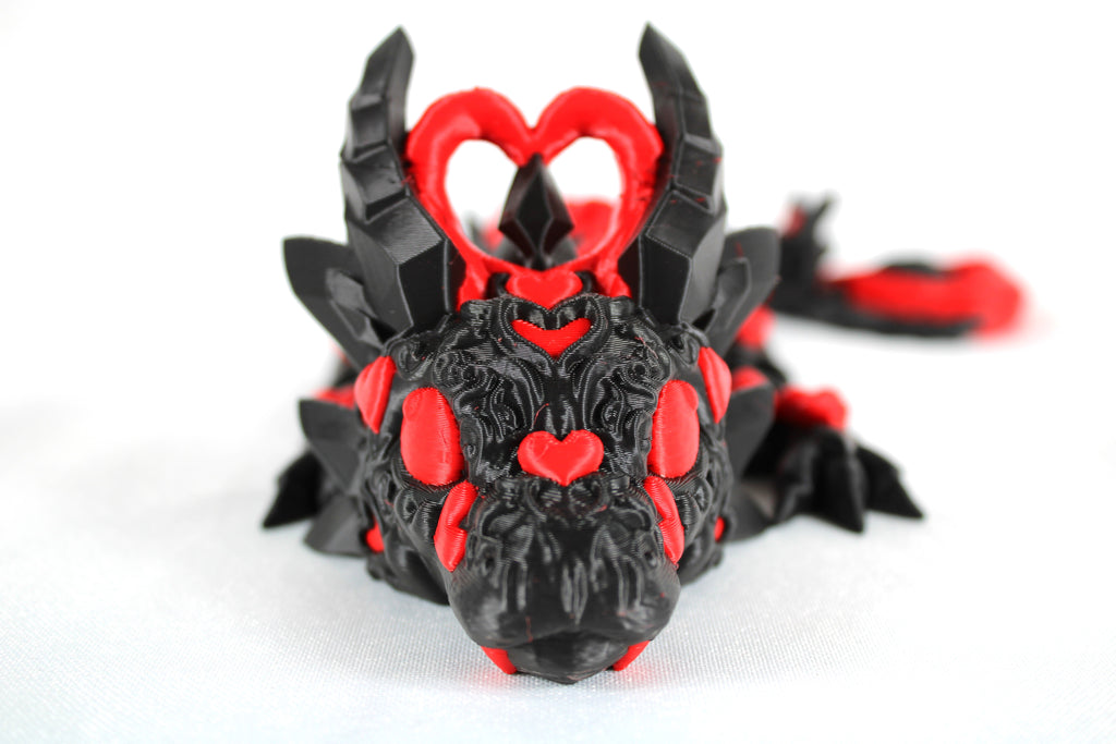 Articulating Dark Heart Dragon