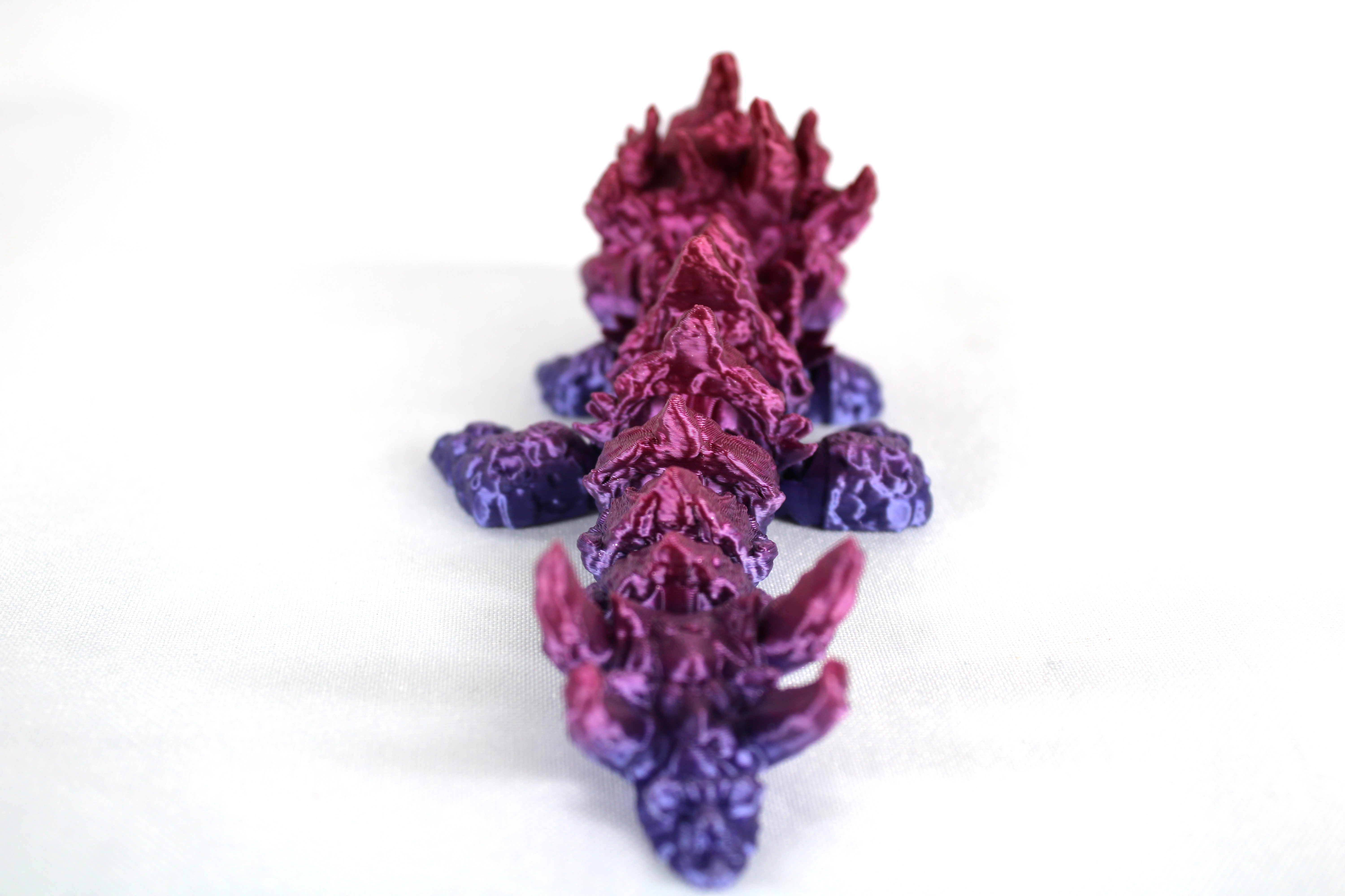 Color Shifting Stone Baby Dragon